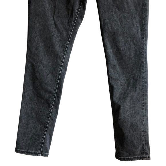 Levi’s 721 High Rise Skinny Jeans True Grit Soft Black Size 31 Premium Denim - Picture 5 of 16